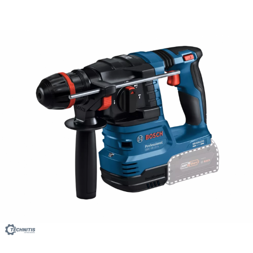 Akumulatora perforators BOSCH GBH 18V-22 X Solo CT
