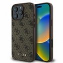 Guess Peony Hot Stamp MagSafe Case for iPhone 17 Pro black Guess Peony Hot Stamp MagSafe Case for iPhone 17 Pro black