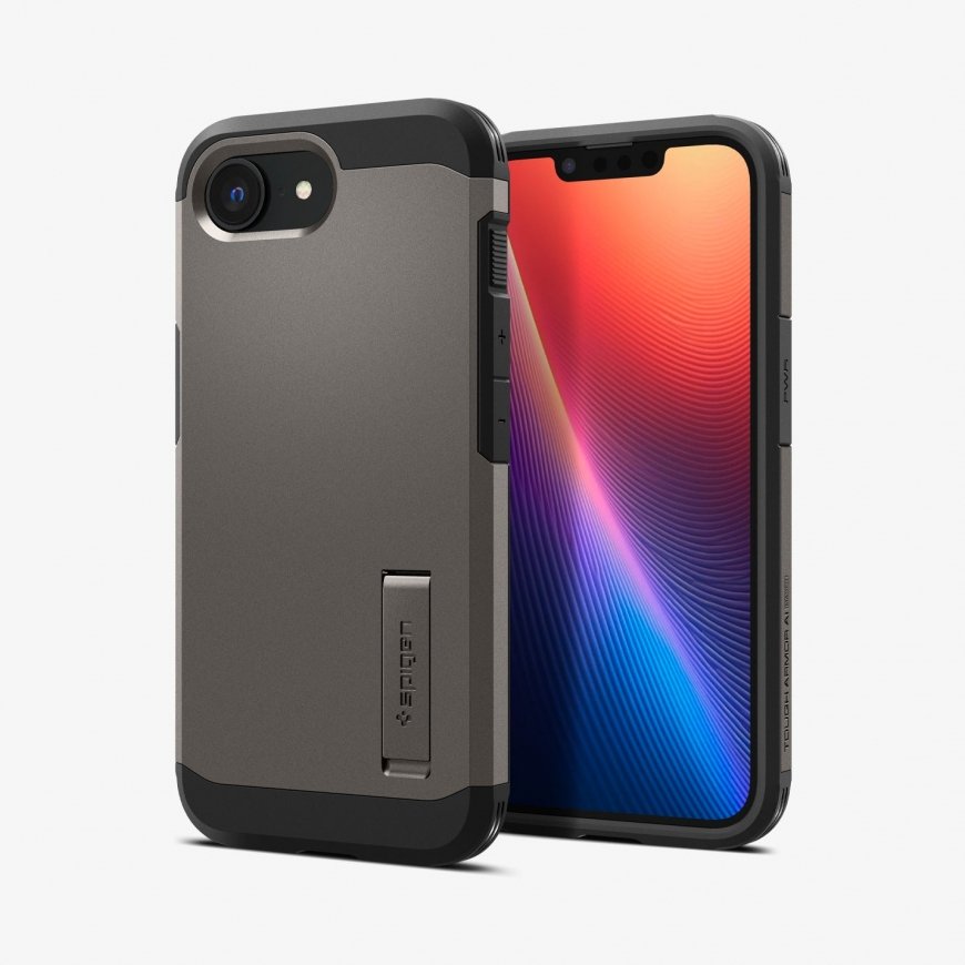 Spigen Tough Armor AI (MagFit) mobilo telefonu apvalks 15,5 cm (6.1") Aploksne Metālisks – 2