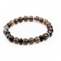 Agato Bead bracelet made of agate and lava stone MINK58