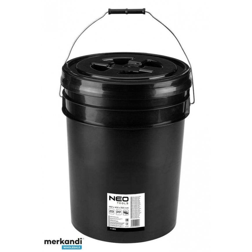 Neo Tools kibiras koos separatoriga ja kaanega