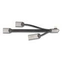 DeLOCK 64303 interface hub USB 3.2 Gen 1 (3.1 Gen 1) Type-C 5000 Mbit/s Grey DeLOCK 64303 interface hub USB 3.2 Gen 1 (3.1 Gen 1) Type-C 5000 Mbit/s Grey