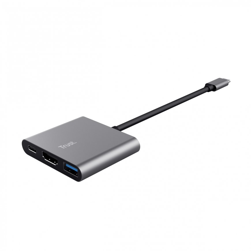 Trust Dalyx USB 3.2 Gen 1 (3.1 Gen 1) Type-C Алюминий, Черный – 2