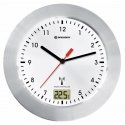 Bresser Optics MYTIME BATH RC Kvarcinis laikrodis Apskritimas Sidabras, Balta Bresser Optics MYTIME BATH RC Kvarcinis laikrodis Apskritimas Sidabras, Balta