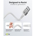 Goobay 74512 lightning cable 2 m White