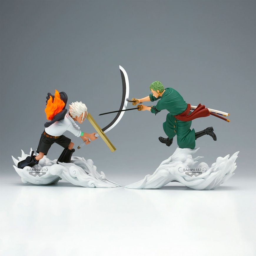 Banpresto One Piece Roronoa Zoro Senkozekkei figūra 15cm – 2