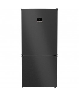 Bosch Serie 8 KGP86AXB0N ledusskapja saldētājkamera Brīvi novietots 621 L B Melns, Nerūsējošs tērauds