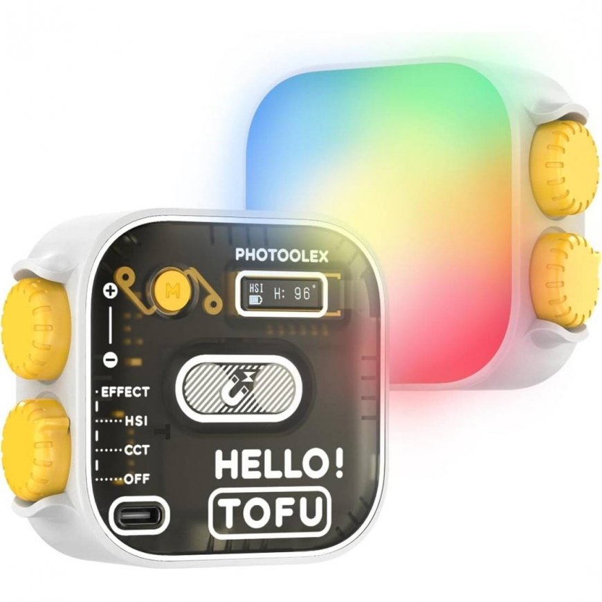 Phottix Photoolex Tofu tasku RGB valgus