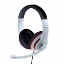 Gembird MHS-03-WTRDBK headphones/headset Wired Head-band Gaming Black, Red, White Gembird MHS-03-WTRDBK headphones/headset Wired Head-band Gaming Black, Red, White