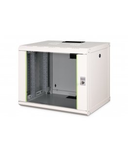 Digitus DN-19 09-U palvelinteline 9U Seinään asennettava laitekehikko Harmaa