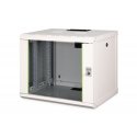 Digitus DN-19 09-U телекоммуникационная стойка 9U Монтируемая на стену стойка Серый