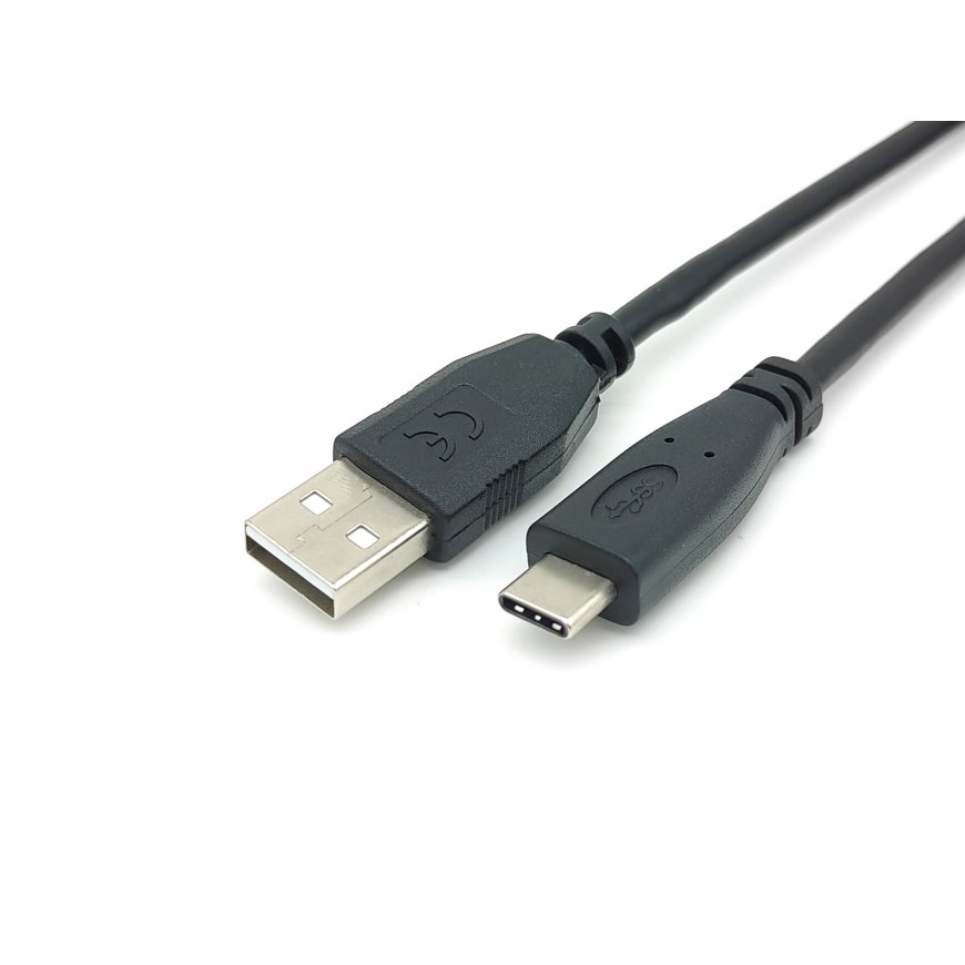 Equip 128886 USB-kaapeli USB 2.0 3 m USB A USB C musta – 2