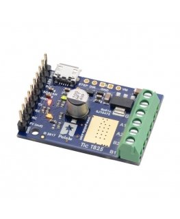 Tic T825, USB sammuv mootorikontroller 45V/2.5A, kokku pandud, Pololu 3130
