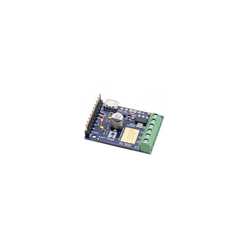 Tic T825, USB stepper motor controller 45V/2.5A, assembled, Pololu 3130 – 2
