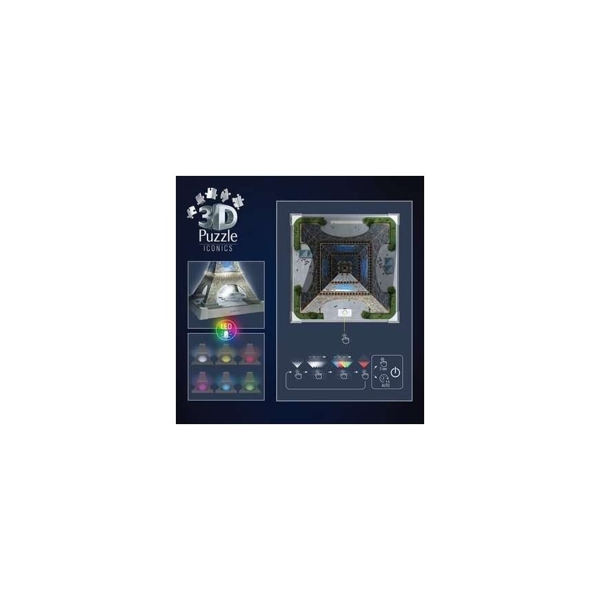 Ravensburger 12008024 pusle 3D pusle 216 tk Ehitised – 5