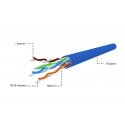 Gembird UPC-5004E-SOL-B networking cable Blue 305 m Cat5e U/UTP (UTP) Gembird UPC-5004E-SOL-B networking cable Blue 305 m Cat5e U/UTP (UTP)