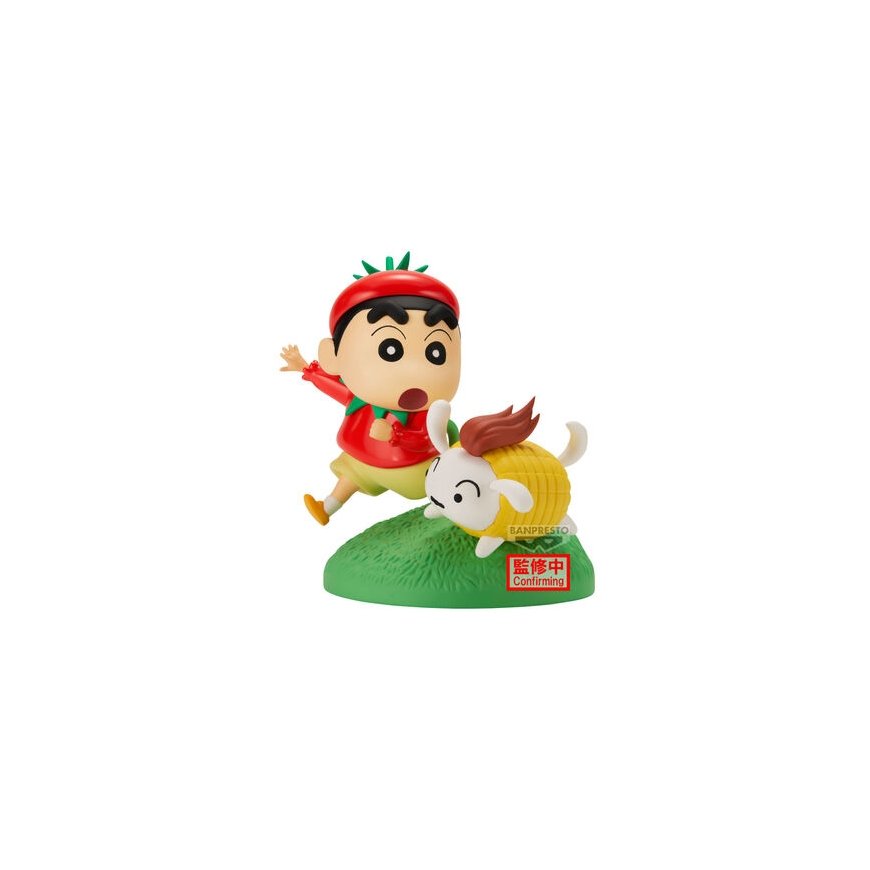 Banpresto Crayon Shinchan Shinnosuke Vegetable Costume figure 10cm