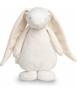 Moonie The Humming Friend -nukahtamista helpottava unipupu, valkea