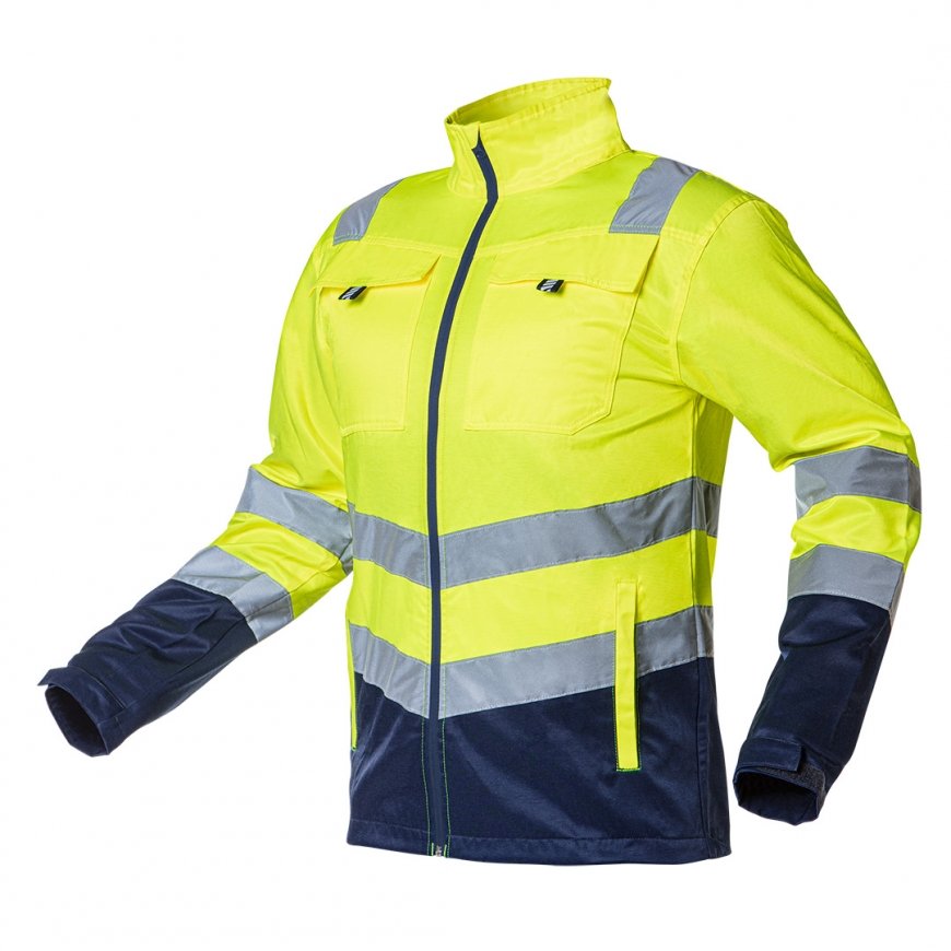 Neo Tools Store visible 5 in 1 work jacket, insulated, yellow, size M