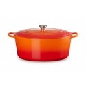 Le Creuset 21178400902430 dutch oven -valurautapata 13,9 L Oranssi, Punainen