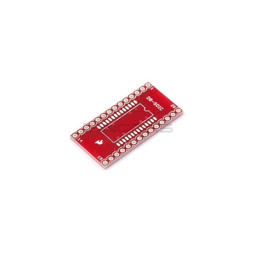 Adapteris SOIC uz DIP 28 kontaktu, SparkFun BOB-00496