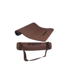 FITNESS MAT TPE NON-SLIP BLACK AND BLUE ENERO FIT