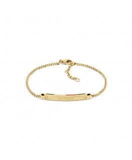 Tommy Hilfiger Deranti kullattu rannekoru Linear 2780953