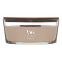WoodWick Patchouli Creme vaska svece Cits Pačūlija Brūns, Caurspīdīgs, Koks 1 pcs WoodWick Patchouli Creme vaska svece Cits Pačūlija Brūns, Caurspīdīgs, Koks 1 pcs
