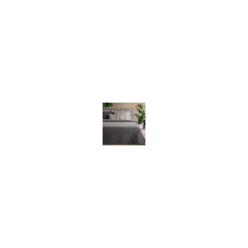Eurofirany CHON/GLORI/SILVER 170X210 SILVER Bedspread
