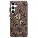 Dėklas Guess Big 4G Classic Logo Samsung Galaxy S25 FE jaoks pruun