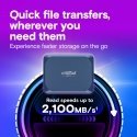 Crucial X10 2 TB USB Type-C USB 3.2 Gen 2x2 Blue Crucial X10 2 TB USB Type-C USB 3.2 Gen 2x2 Blue