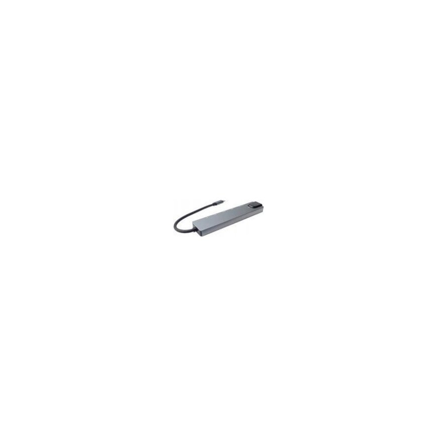 Адаптер USB-C «PremiumCord» с HDMI + USB3.0 + USB2.0 + PD + SD/TF + RJ45 – 2
