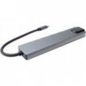 „PremiumCord“ USB-C adapteris ar HDMI + USB3.0 + USB2.0 + PD + SD/TF + RJ45 „PremiumCord“ USB-C adapteris ar HDMI + USB3.0 + USB2.0 + PD + SD/TF + RJ45