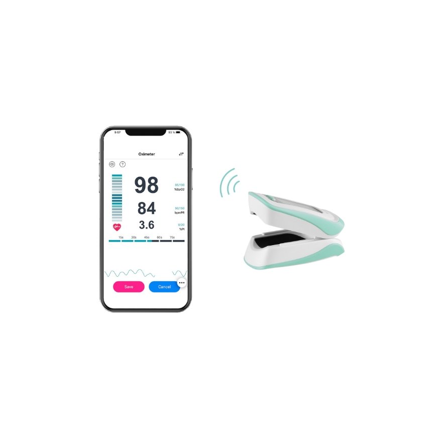 TrueLife Oximeter X5 BT пульсоксиметр Зеленый, Белый – 2