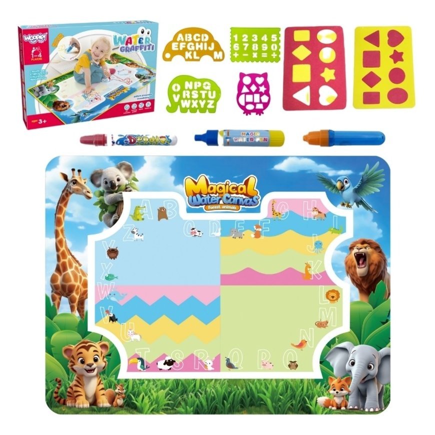 WOOPIE Veemärgi Maalimise Safari Tähed Numbrid – 2