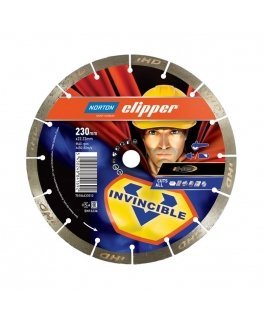 NORTON DIAMOND SEGMENTED BLADE 230mm INVICIBLE CUTS ALL