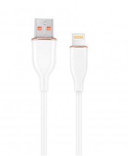 Gembird CC-USB2S-AM8PM-1.5M-W USB-kaabel USB 2.0 1,5 m USB A Valge