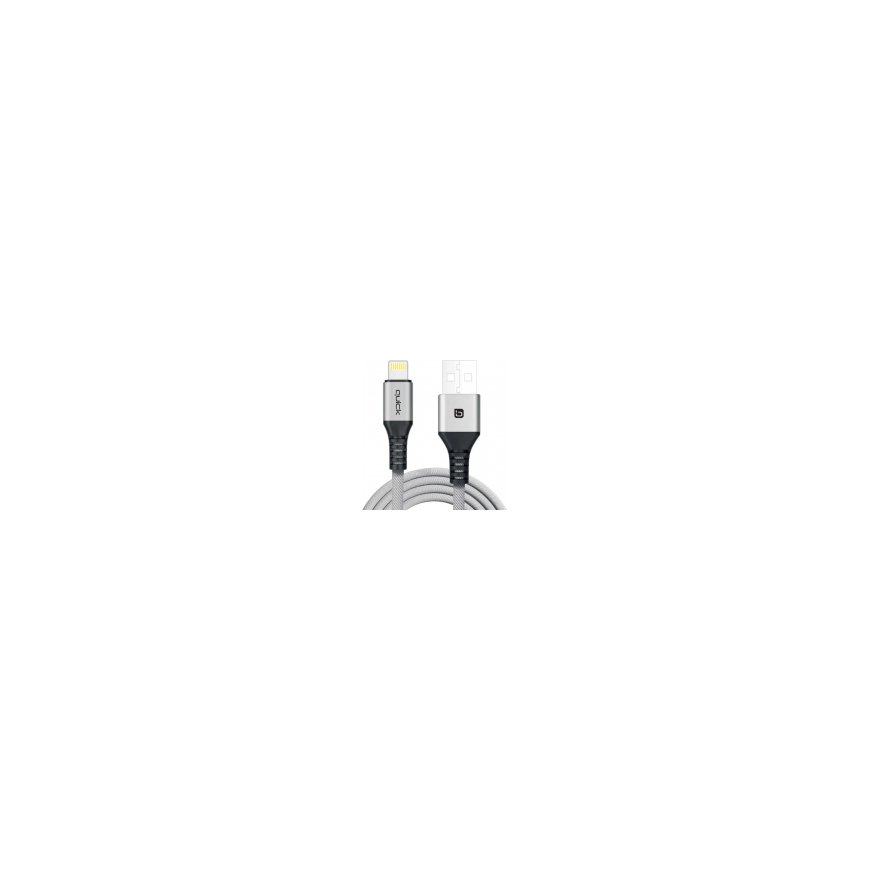 Быстрый кабель зарядки и передачи данных QB-122 USB–Lightning 1,5 м