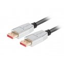 Lanberg CA-DPDP-20CU-0010-BK DisplayPort cable 1 m Black, Silver Lanberg CA-DPDP-20CU-0010-BK DisplayPort cable 1 m Black, Silver