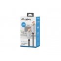 Lanberg CA-DPDP-20CU-0010-BK DisplayPort kabelis 1 m Melns, Sudrabs