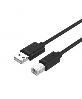 UNITEK Y-C421GBK USB cable USB 2.0 5 m USB A USB B Black