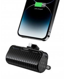 VEGER PLUGON-L PRO VG-W0558P 5000mAh Powerbank Lightning Bulit-in with KickStand