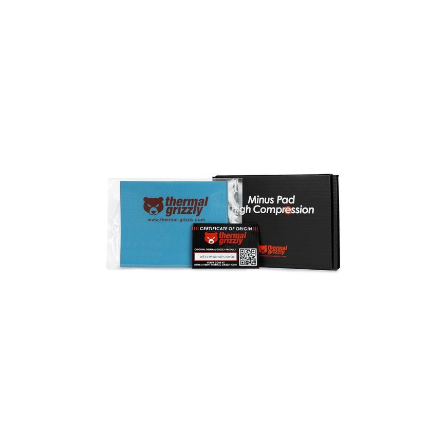 Thermal Grizzly Minus Pad augsta saspiešanas - 120 x 100 x 5,0 mm, 2 gab.
