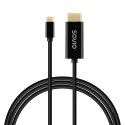 Savio CL-191 USB-kaapeli 2 m USB C musta Savio CL-191 USB-kaapeli 2 m USB C musta