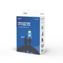 Savio HDMI (M) v2.1 cable angled 8K HDR Dynamic OFC copper 5m CL-175 HDMI kabelis 3 m HDMI Type A (S Savio HDMI (M) v2.1 cable angled 8K HDR Dynamic OFC copper 5m CL-175 HDMI kabelis 3 m HDMI Type A (S