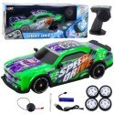 Lean Toys Remote-controlled sports car with light effects and drifting