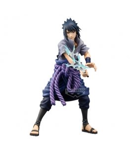 Banpresto Naruto Shippuden Sasuke Uchiha Grandista -figuuri 24 cm