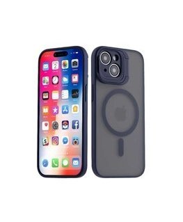 Dėklas SCREENOR CLEVER IPHONE 17 MAGSAFE MUSTA