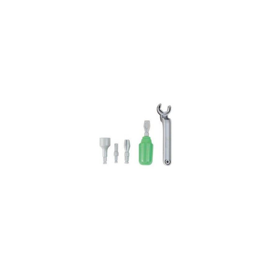 Hand tools 6 elements screwdriver key - scientific and educational board 'MasterKidz' stem