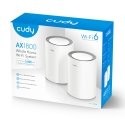 Cudy AX1800 Kaks sagedusala (2,4 GHz / 5 GHz) Wi-Fi 6 (802.11ax) Valge 1 Sisemodem Cudy AX1800 Kaks sagedusala (2,4 GHz / 5 GHz) Wi-Fi 6 (802.11ax) Valge 1 Sisemodem